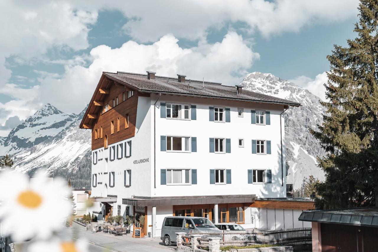 Hotel Alpensonne - Panoramazimmer & Restaurant Ароза Екстер'єр фото
