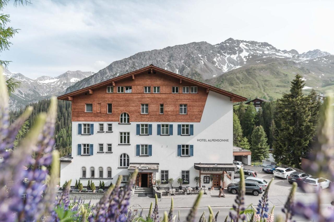 Hotel Alpensonne - Panoramazimmer & Restaurant Ароза Екстер'єр фото