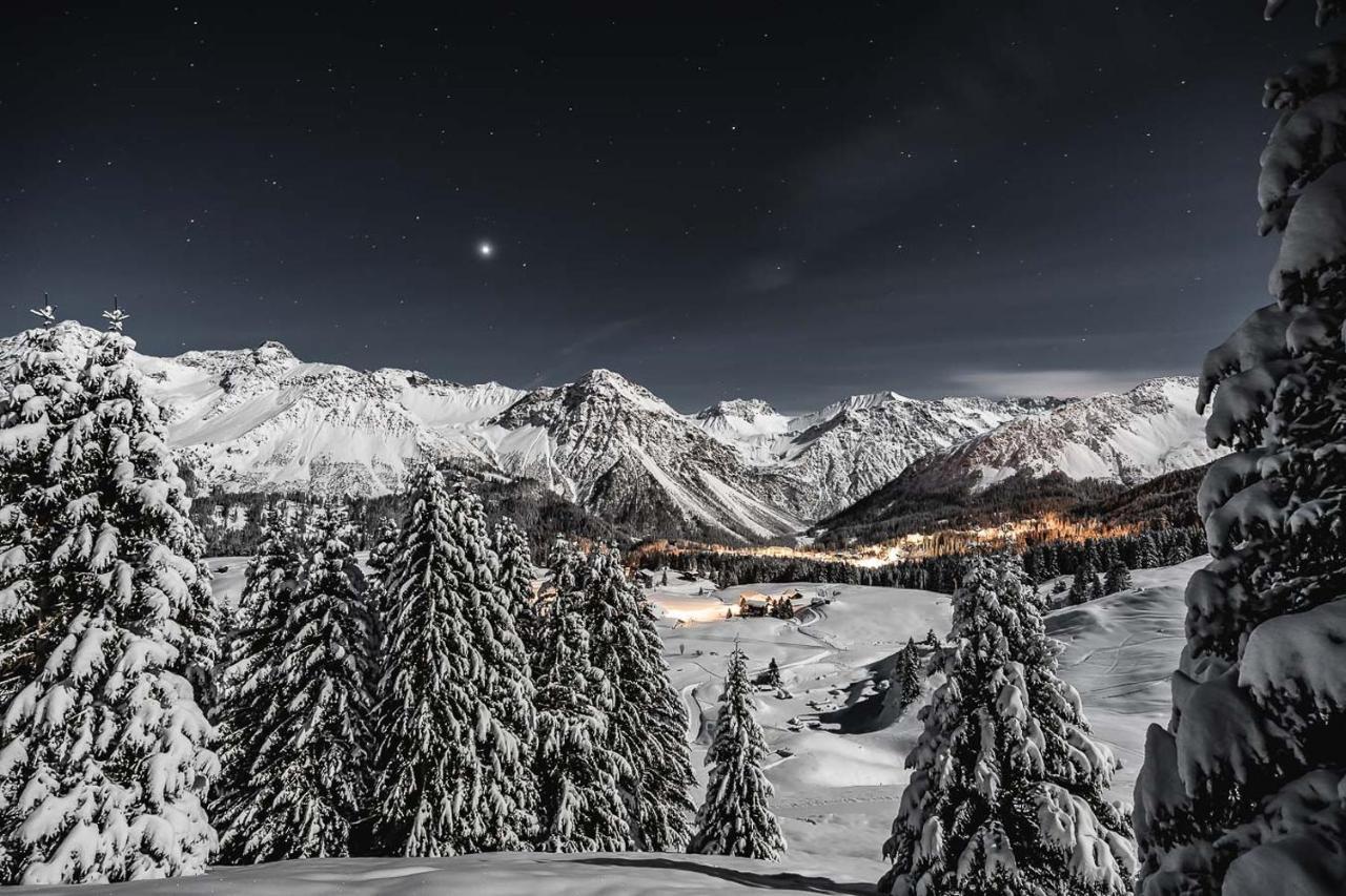 Hotel Alpensonne - Panoramazimmer & Restaurant Ароза Екстер'єр фото