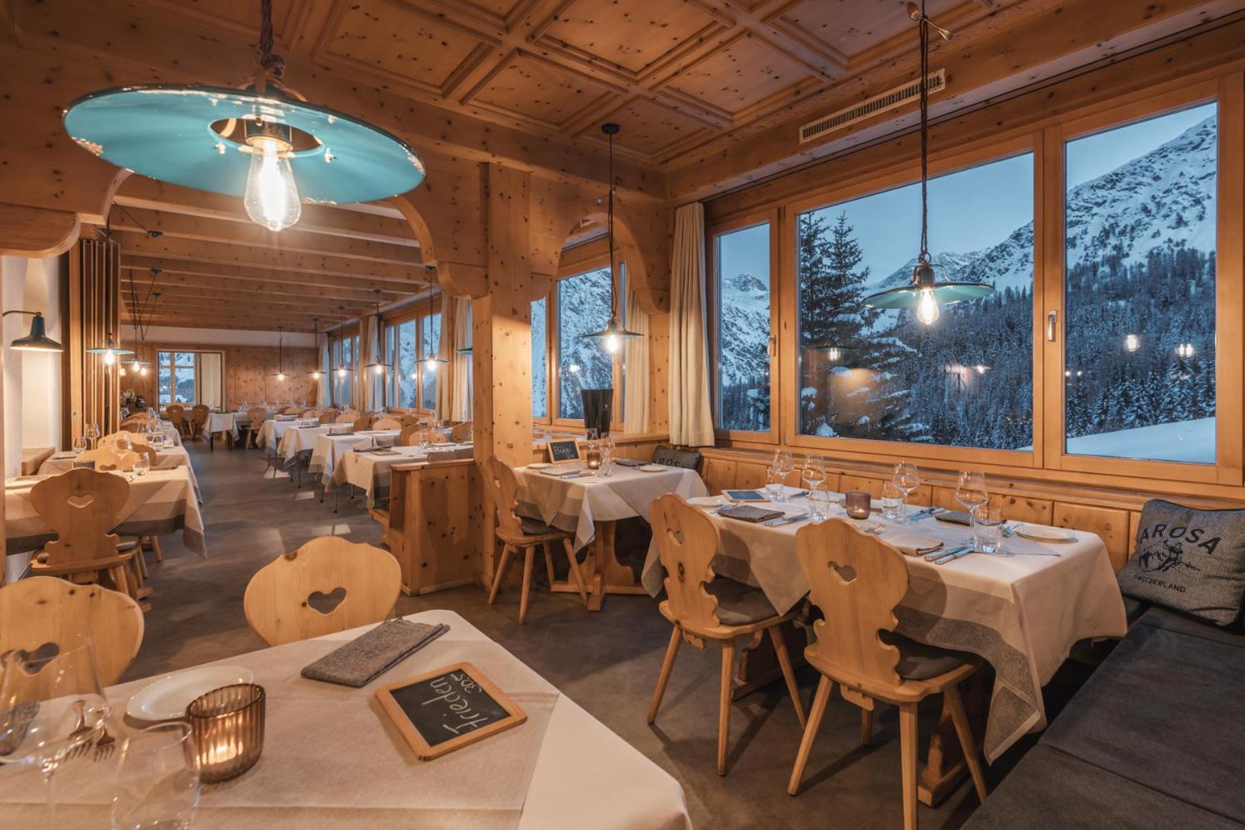 Hotel Alpensonne - Panoramazimmer & Restaurant Ароза Екстер'єр фото