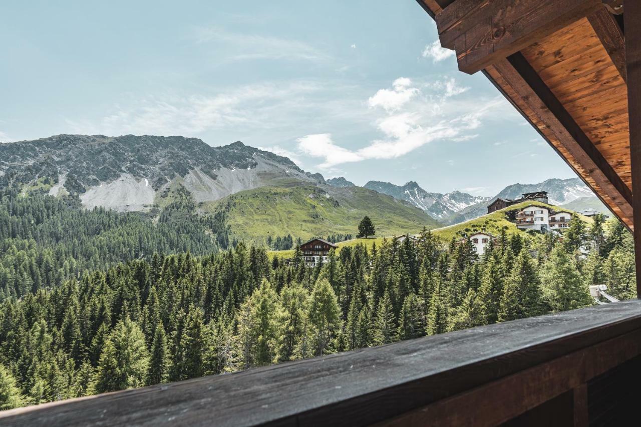 Hotel Alpensonne - Panoramazimmer & Restaurant Ароза Екстер'єр фото