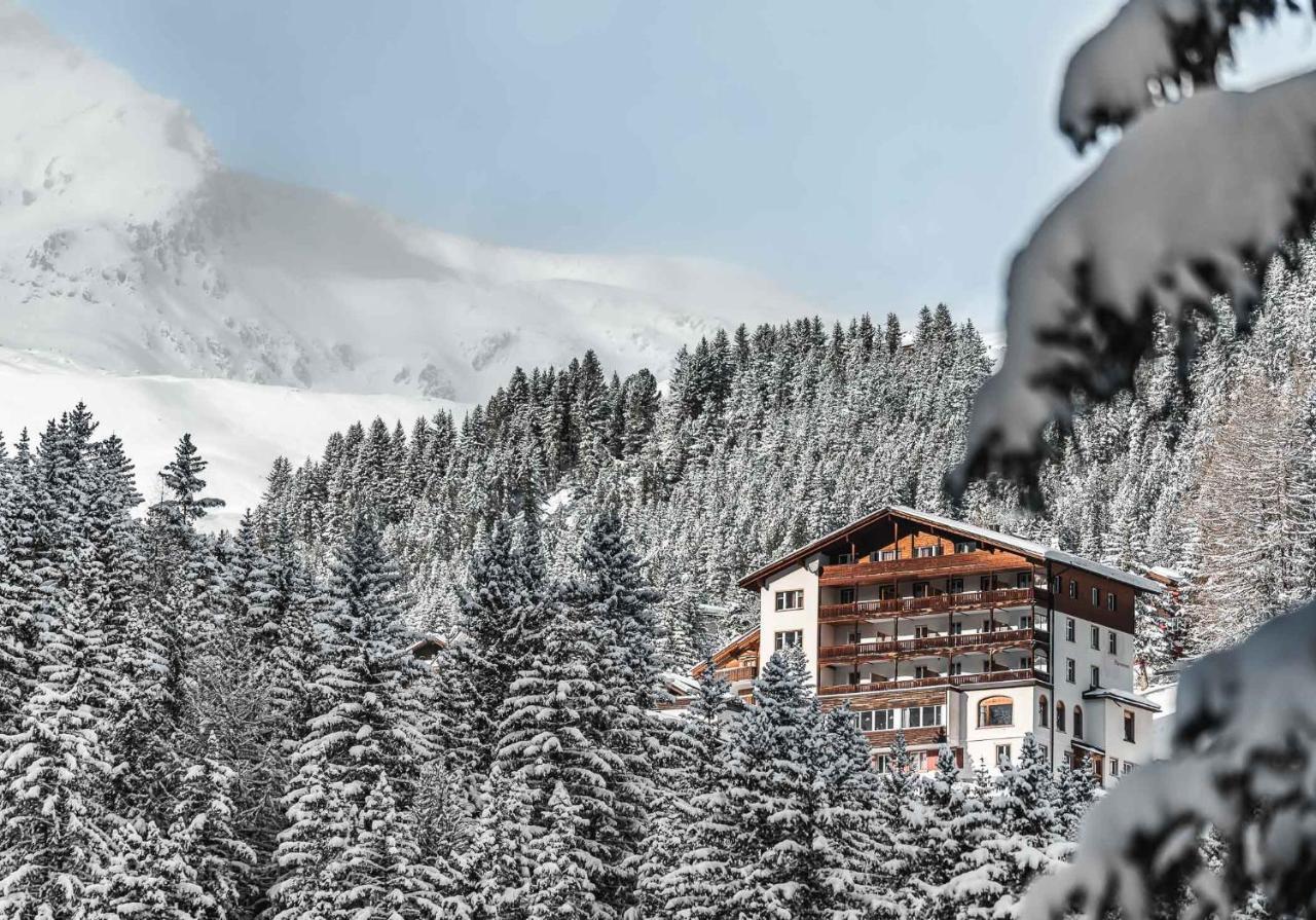 Hotel Alpensonne - Panoramazimmer & Restaurant Ароза Екстер'єр фото